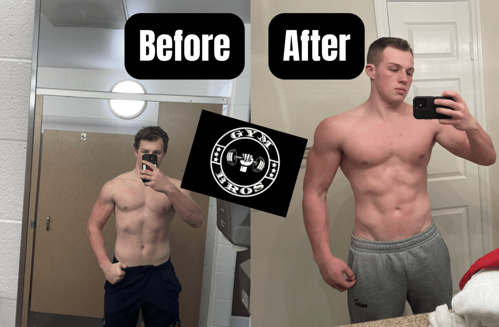 creatine before and after